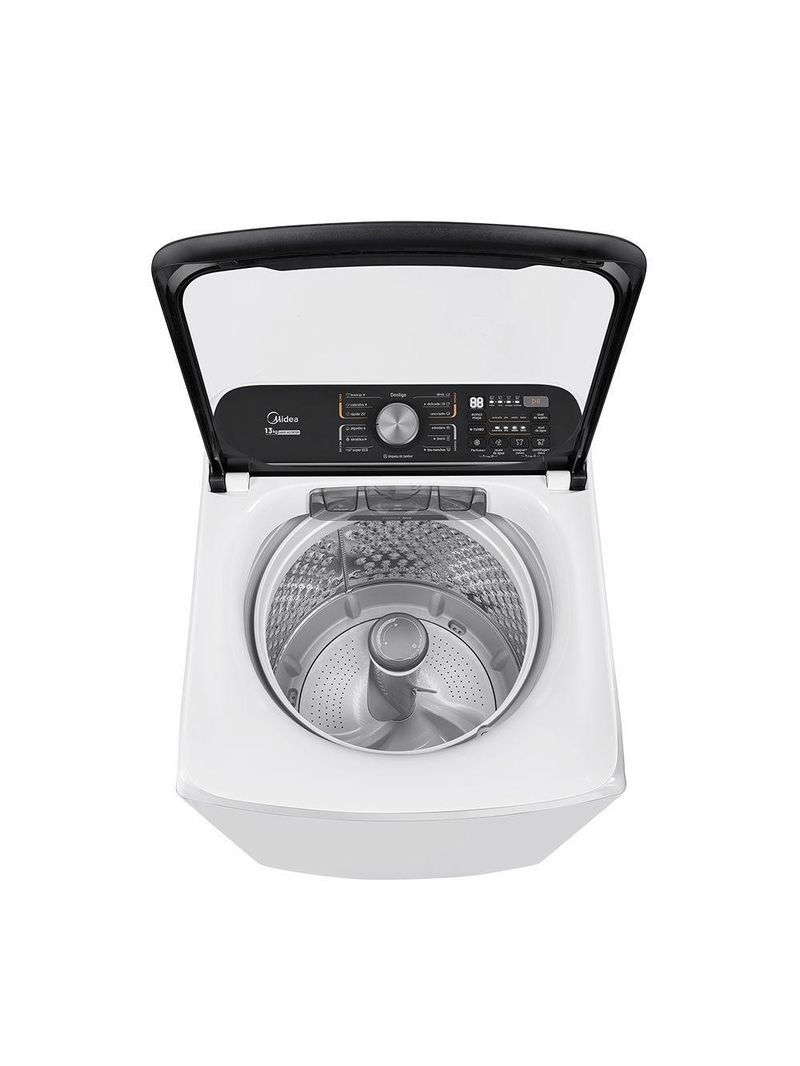 Lavadora De Roupas Midea Wave Agitator 13kg Branca 127V (MA512W130A/WK-04)