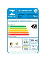 Lavadora De Roupas Midea Wave Agitator 13kg Branca 127V (MA512W130A/WK-04)