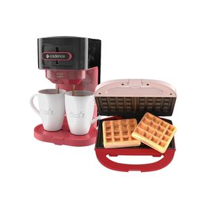 Kit Single Up Cadence – Cafeteira e Máquina de Waffles – 127V