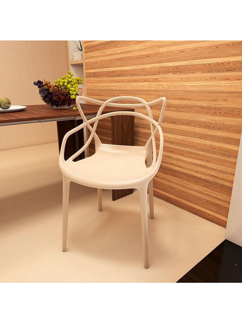 Cadeira De Jantar Allegra - Nude