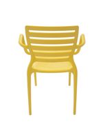 Cadeira Sofia com Braço Amarela Tramontina
