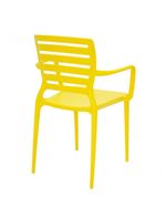 Cadeira Sofia com Braço Amarela Tramontina