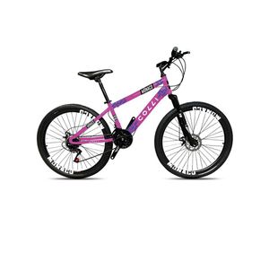 Bicicleta Mônaco Aro 26 21 Velocidades Colli Rosa Neon