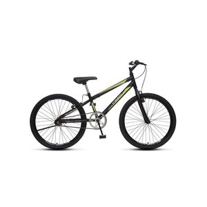 Bicicleta Force 1 Aro 24 Sem Marchas Freios V-Brake Colli Preto