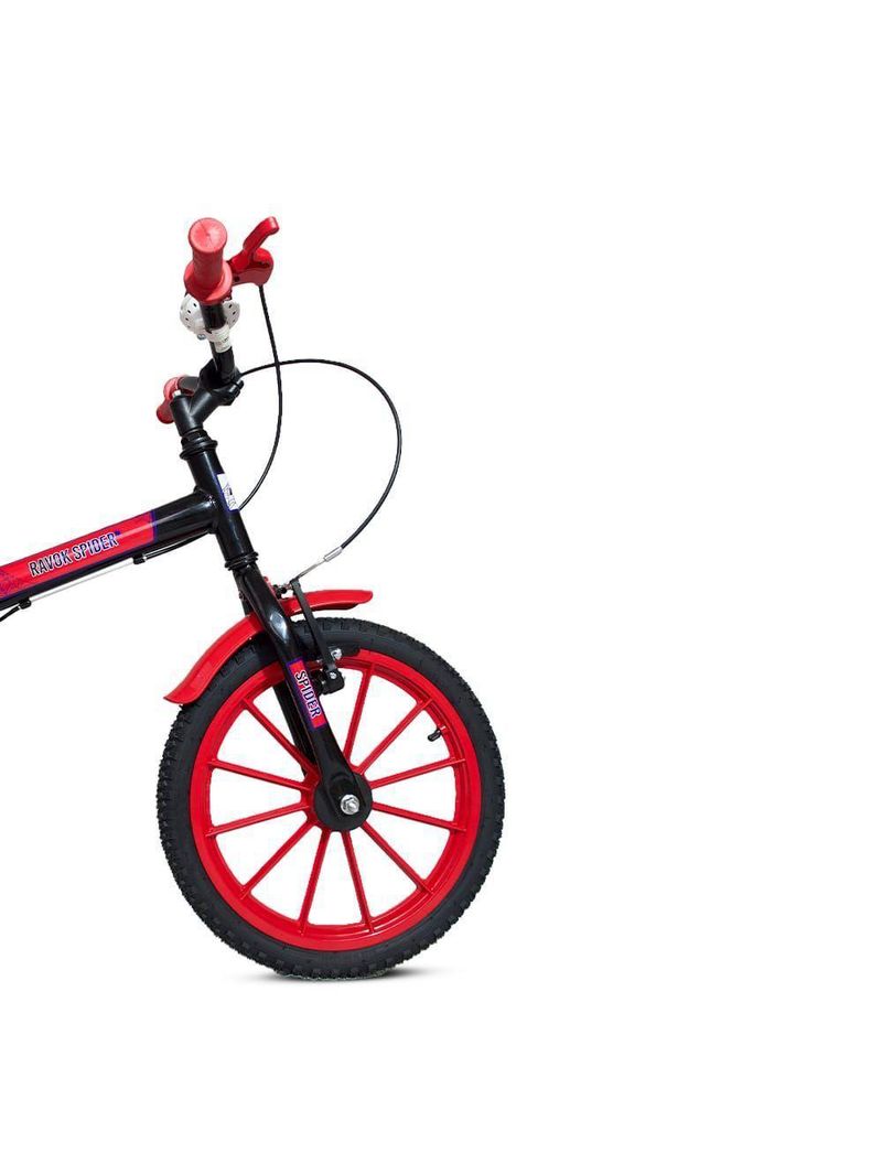 Bicicleta Bike Infantil Aro 16 Ravok Com Rodinhas 3 A 7 Anos Cor:vermelho
