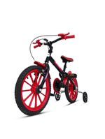 Bicicleta Bike Infantil Aro 16 Ravok Com Rodinhas 3 A 7 Anos Cor:vermelho