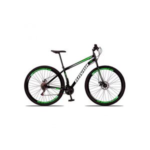 Bicicleta Bike Aço 21 Marchas Velocidades Aro 29 verde