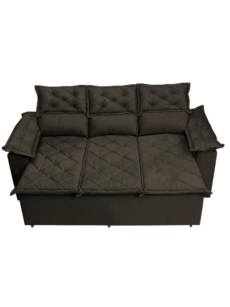 Conjunto Sofá 3 E 2 Lugares Retrátil Reclinável