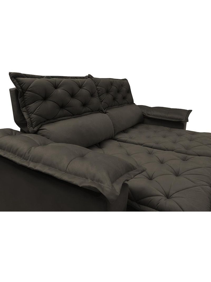 Conjunto Sofá 3 E 2 Lugares Retrátil Reclinável