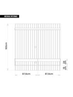 Painel Bancada Para Tv Até 65 Polegadas Sena Marrom Caemmun