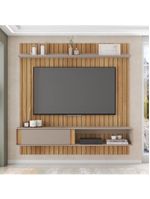 Painel Bancada Para Tv Até 65 Polegadas Sena Marrom Caemmun