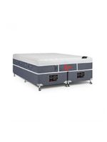 Cama Box + Colchão Castor King Plush Light Stress Pocket