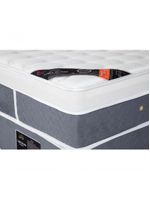 Cama Box + Colchão Castor King Plush Light Stress Pocket