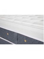 Cama Box + Colchão Castor King Plush Light Stress Pocket