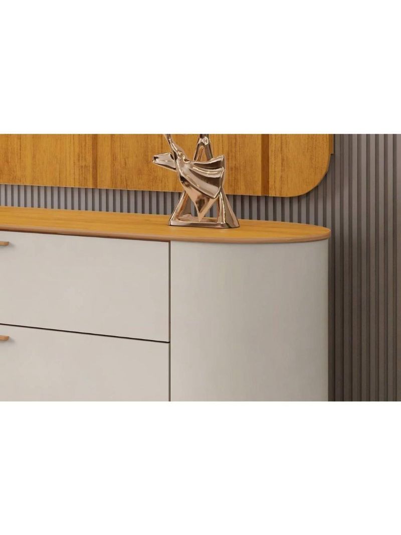 Rack Bancada c/Painel p/TV até 75 Polegadas Celine-DJ Móveis