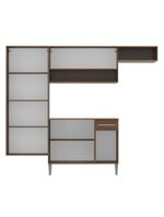 Cozinha Emilly Paneleiro Armario Balcão Branco Madesa