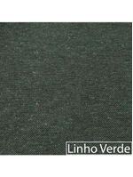 Sofá Curvo 2 Lugares Amsterdã 160cm Linho - Doce Sonho Móveis Cor Verde