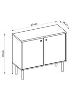 Armario Balcão Aparador Multi Ceramic Allure Lider Design