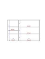 Armário Aéreo Milla Com Portas De Vidro E Nogueira Cinza 120cm Carraro