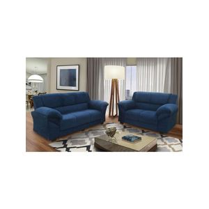 Sofá Parana 2 E 3 Lugares Paris Azul