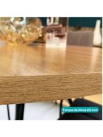 Conjunto Sala De Jantar 4 Cadeiras Verona Carraro Freijó Areia Rosê