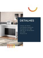 Escrivaninha Com Tampo Giratório 2 Gavetas Nt2060 Branco