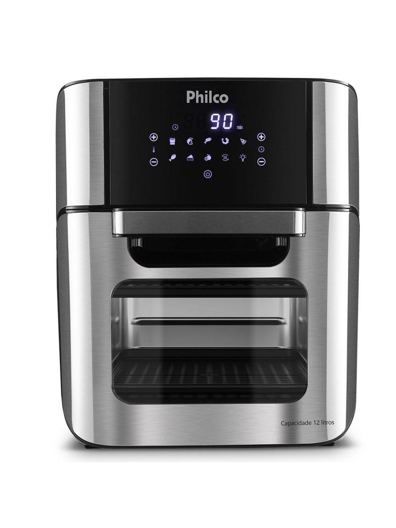 Air Fryer Oven Philco 12L 4 Em 1 1800W PFR2200 110V