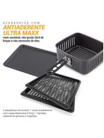 Air Fryer Oven Philco 12L 4 Em 1 1800W PFR2200 110V