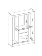 Guarda Roupa Solteiro Ecom 2 Amêndola – Demóbile