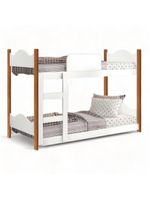 Beliche Encanto Branca e Nature com 02 Colchões - Gabrielli