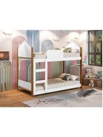 Beliche Infantil Magia Branco Grenat - Gabrielli Móveis