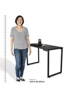 Mesa De Cozinha Multiuso Lanche Rápido Estilo 120x50cm