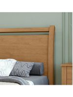 Cama De Casal Madeira Amêndoa Reali Lopas Amêndoa