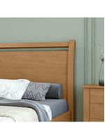 Cama De Casal Madeira Amêndoa Reali Lopas Amêndoa