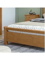 Cama De Casal Madeira Amêndoa Reali Lopas Amêndoa