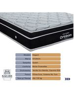 Cama Box Queen Cinza Baú Ortobom Molas Ensacadas Europillow