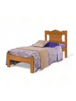 Cama Solteiro Munique Nature Gabrielli