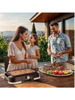 Churrasqueira Elétrica Britânia 1500W Menos Fumaça BCQ10A 220V