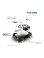 Churrasqueira Elétrica Britânia 1500W Menos Fumaça BCQ10A 220V