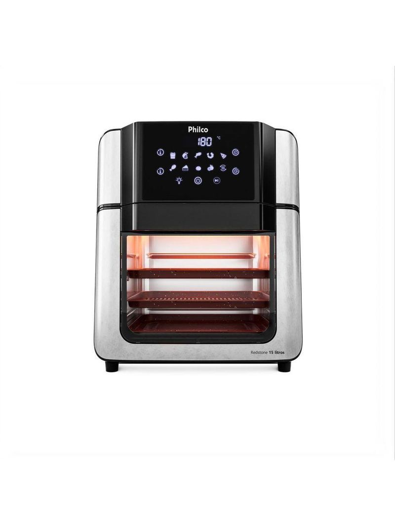 Air Fryer Oven Philco 15L Painel Digital PAF15A 220V