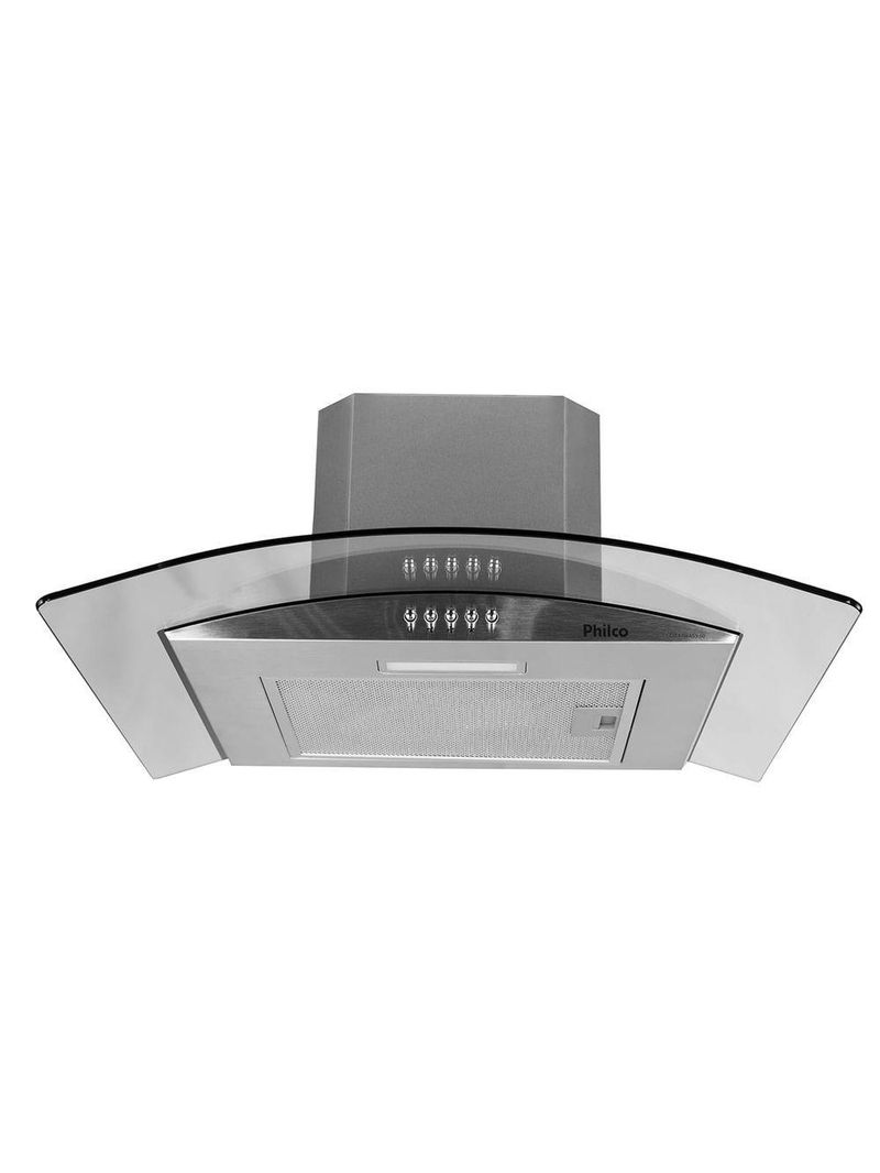 Coifa Philco PCO60G Glass Depurador & Exaustor Inox 220V