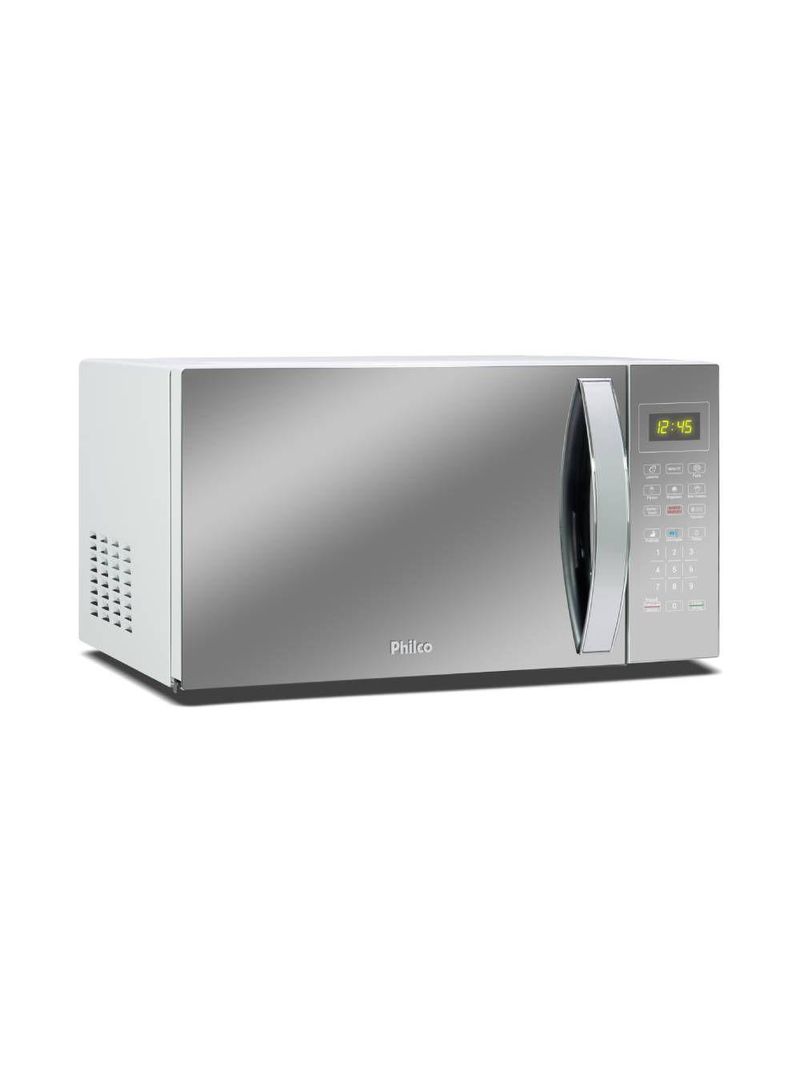 Micro-Ondas Philco Espelhado/Branco 25L 127V PMO28E