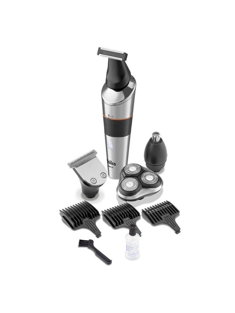 Aparador de Pelos e Barbeador Philco 3 em 1 PBA10 com Display Led - Bivolt