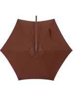 Ombrelone Veneza Suspenso 3mts Deck Piscina Jardim Bel Cor Marrom