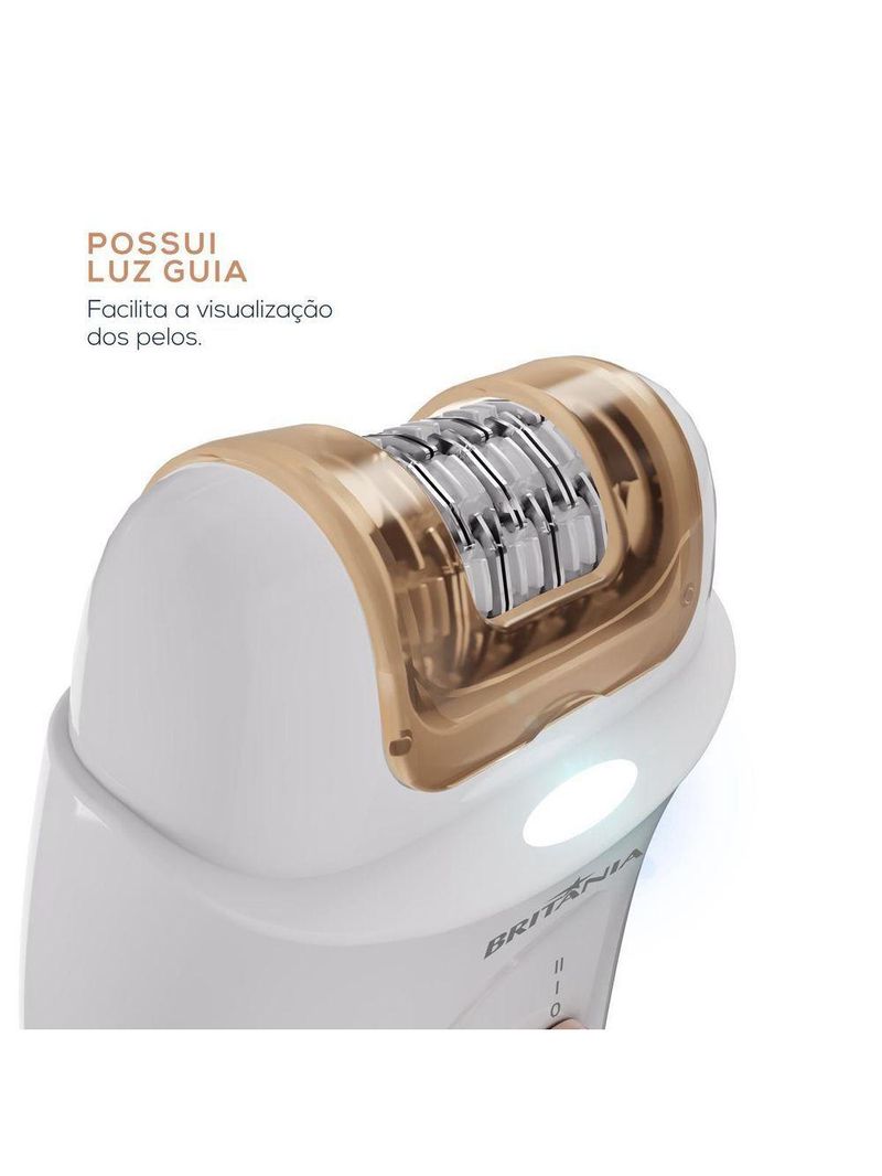 Depilador Britânia 4 Acessórios BDP04 Bivolt