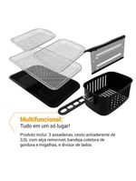 Air Fryer Philco 14L 4 em 1 Painel Digital PAF14A 220V