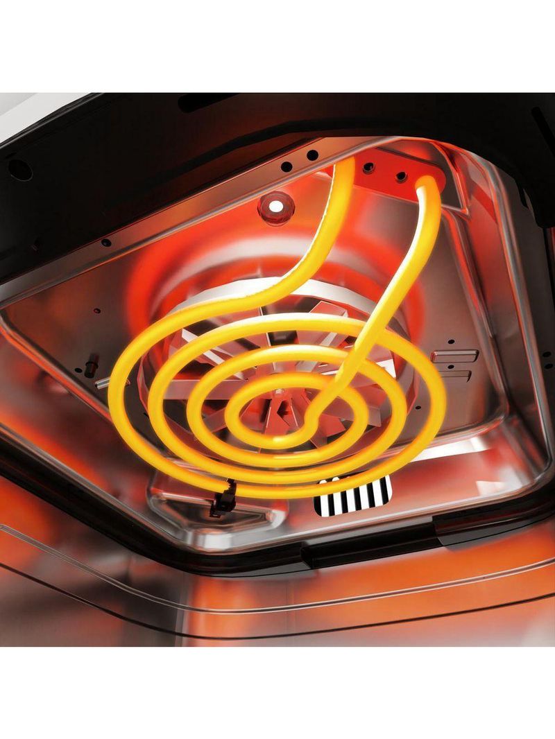 Air Fryer Philco 9L Visor Glass Painel Digital PAF90C 220V