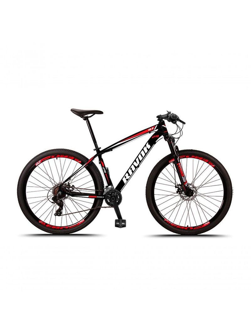 Bicicleta Mountain Bike 21 Vel  Vermelho Quadro 15