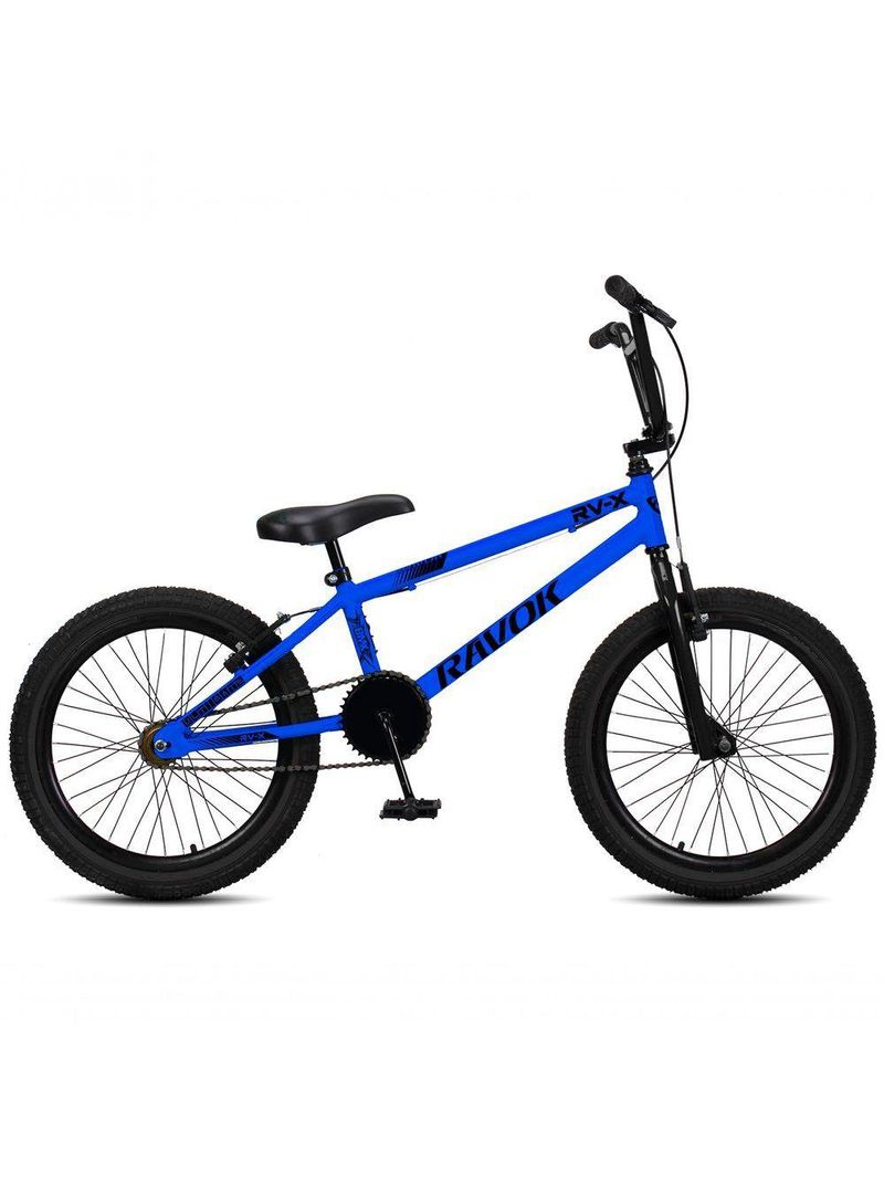 Bicicleta BMX Cross Aro 20 RV-X Aro Aero Ravok Azul Escuro