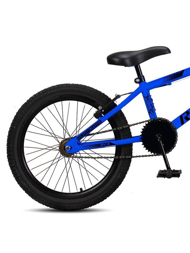 Bicicleta BMX Cross Aro 20 RV-X Aro Aero Ravok Azul Escuro